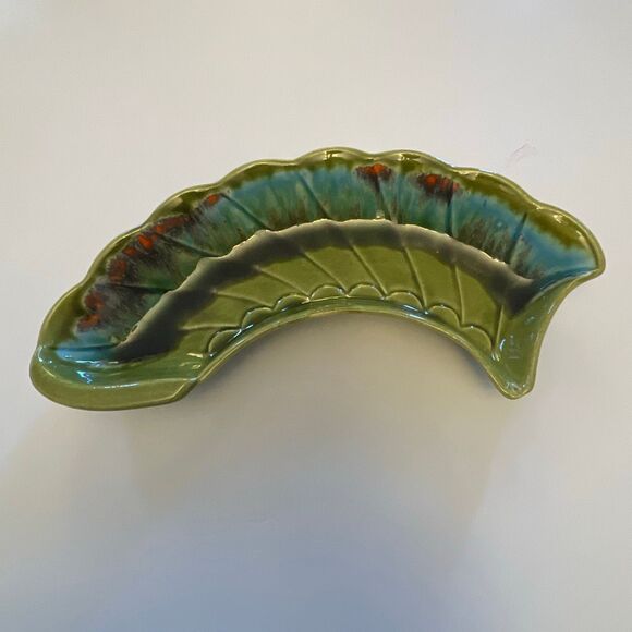 MCM Vintage Ceramic Dish. Ashtray? Decor? Jewelry Holder? Beautiful - Picture 7 of 13